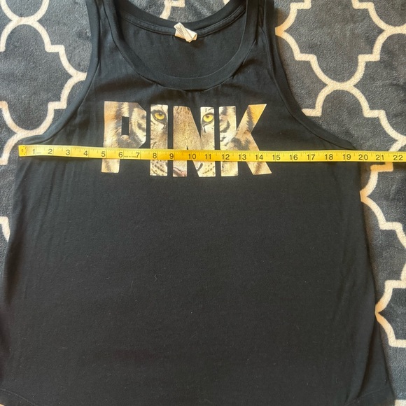 Pink Animal Print tank - Picture 2 of 5